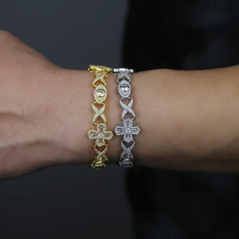 ICED OUT 10MM "COLLABO" ARMBAND - ICERAIN JEWELRY