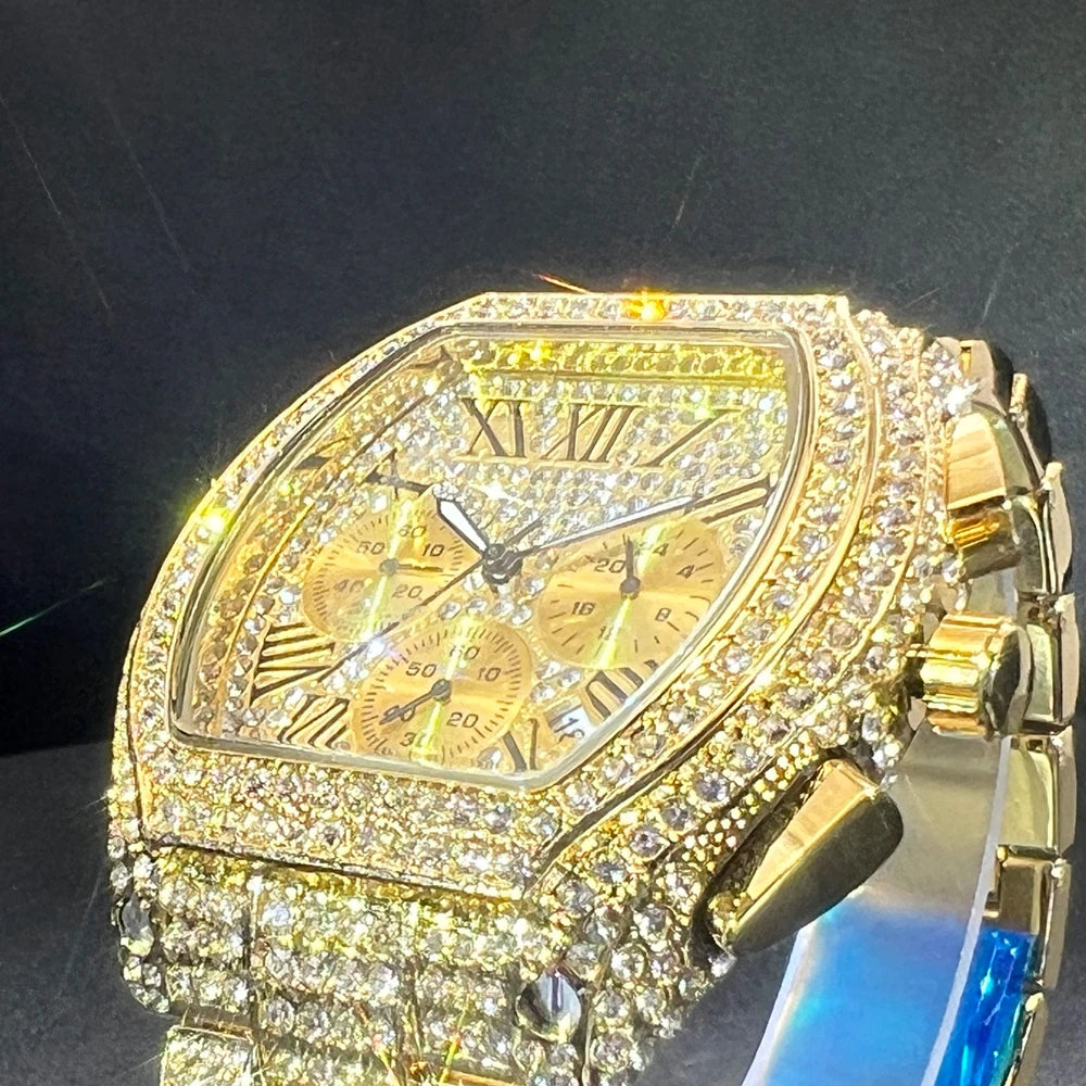 ICED OUT "FIERO" UHR - ICERAIN JEWELRY