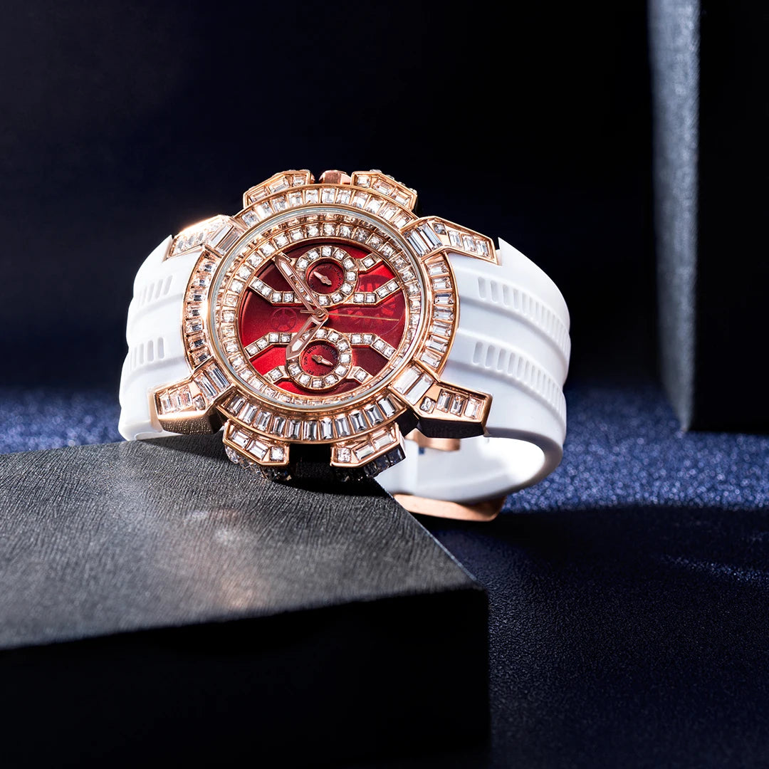 ICED OUT "SUNSTAR" UHR - ICERAIN JEWELRY