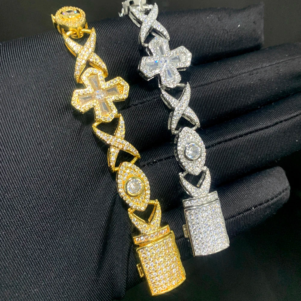 ICED OUT 10MM "COLLABO" ARMBAND - ICERAIN JEWELRY