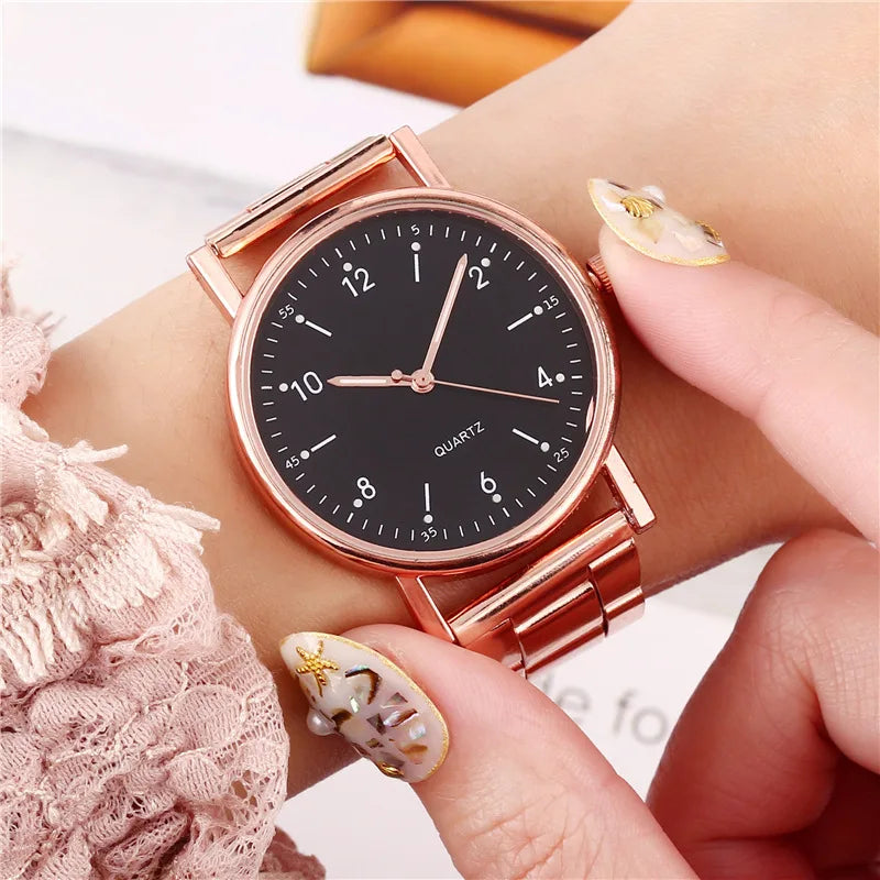 EDELSTAHL "MUJERO" UHR - ICERAIN JEWELRY