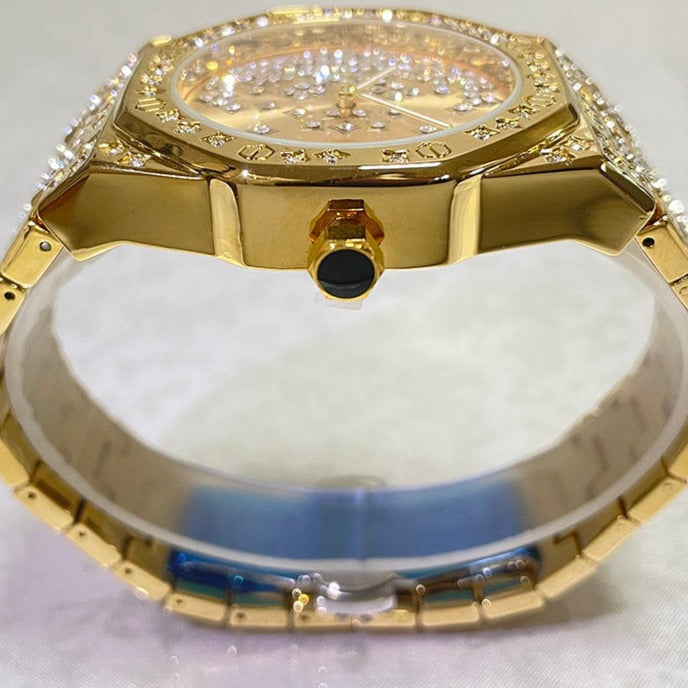 ICED OUT "SPLITERIO" UHR - ICERAIN JEWELRY