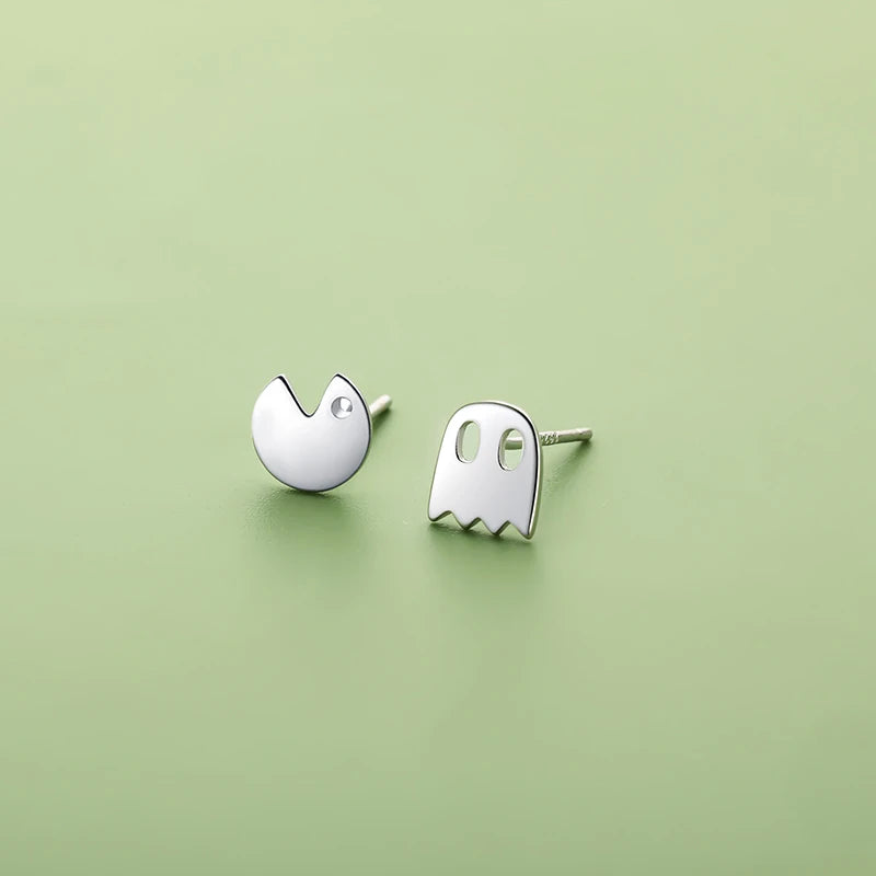 925S SILVER "SILVER PAC" OHRRINGE - ICERAIN JEWELRY