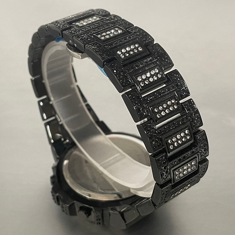 ICED OUT DIGITAL "NAVERO" UHR - ICERAIN JEWELRY