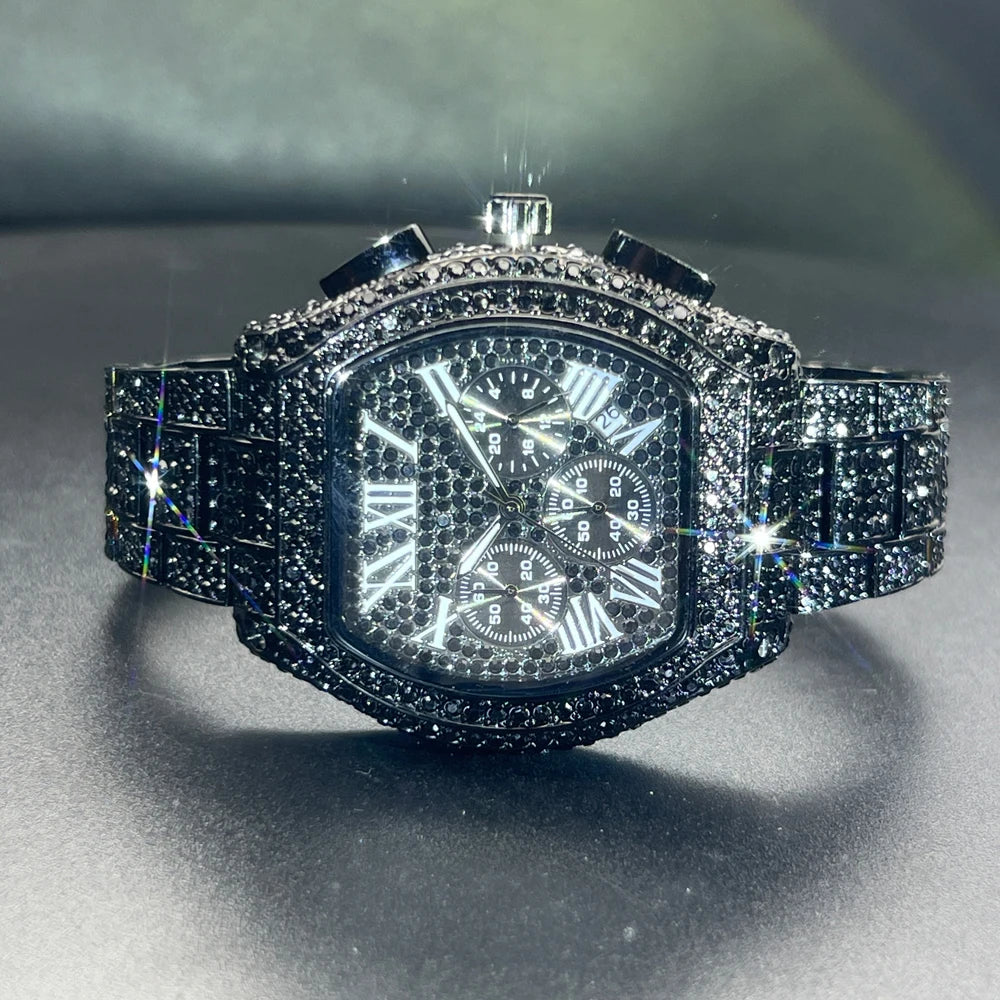 ICED OUT "FIERO" UHR - ICERAIN JEWELRY