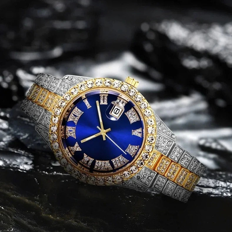ICED OUT "FRATELLO" UHR - ICERAIN JEWELRY