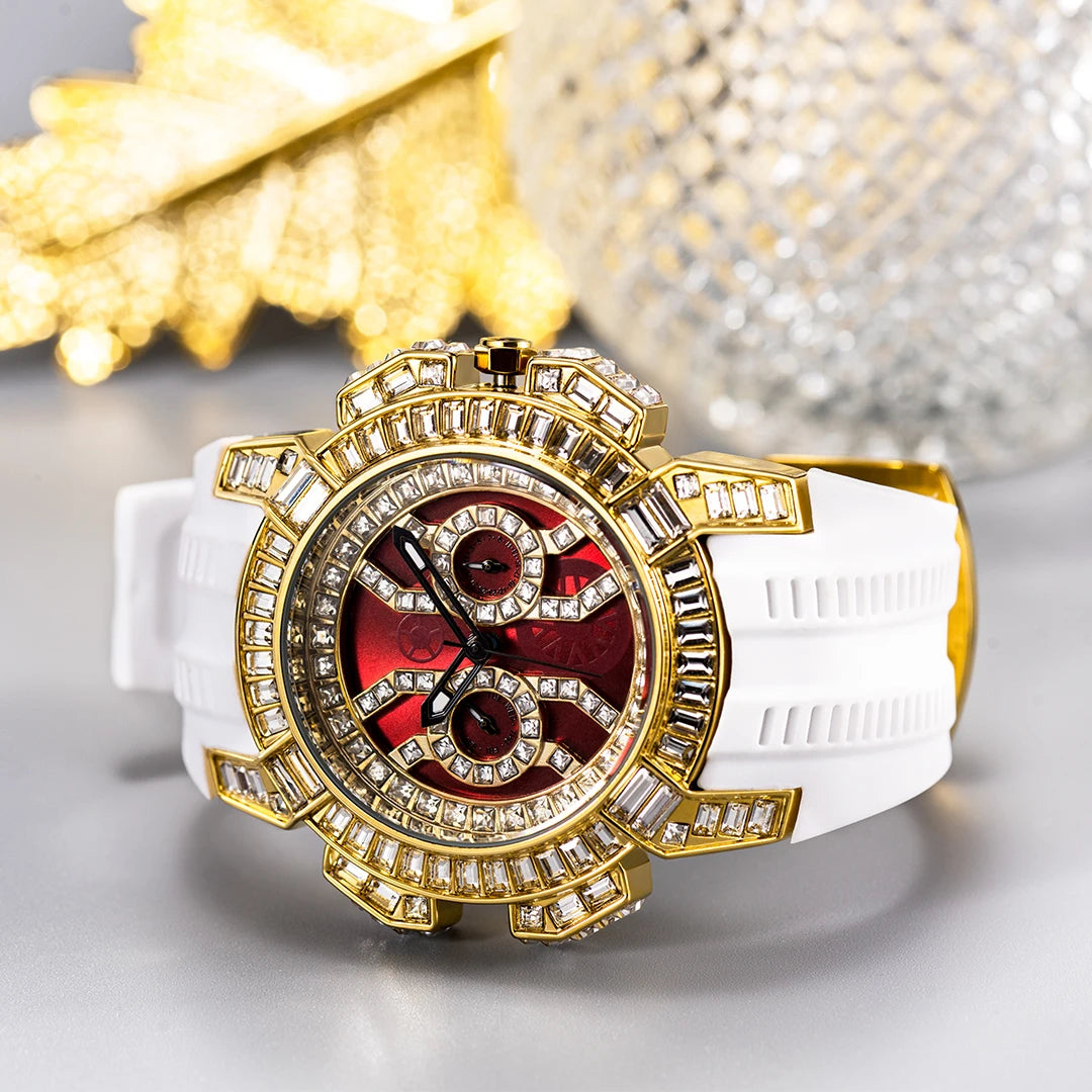 ICED OUT "SUNSTAR" UHR - ICERAIN JEWELRY