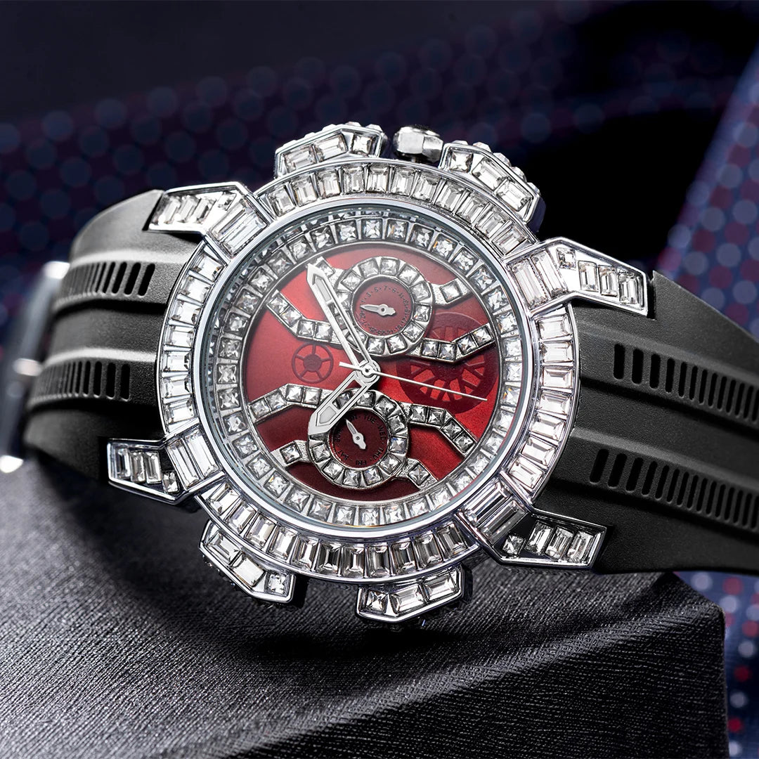 ICED OUT "SUNSTAR" UHR - ICERAIN JEWELRY