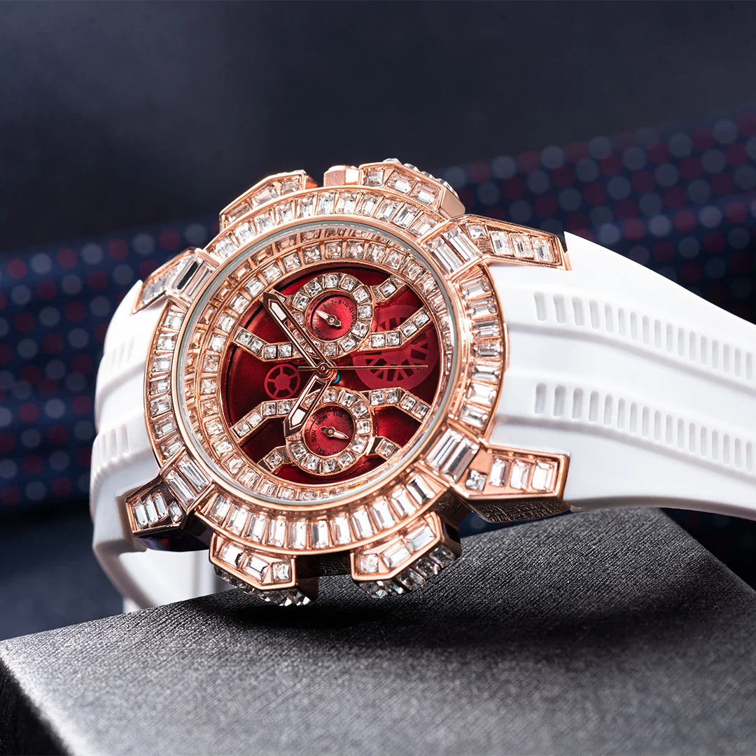 ICED OUT "SUNSTAR" UHR - ICERAIN JEWELRY