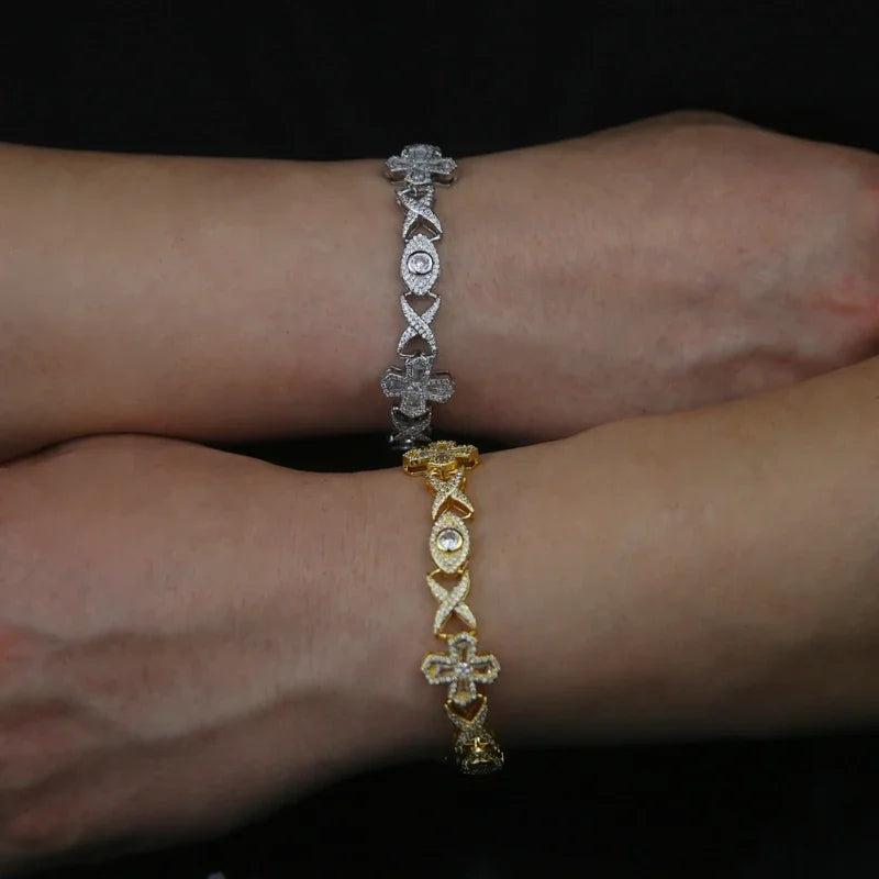 ICED OUT 10MM "COLLABO" ARMBAND - ICERAIN JEWELRY