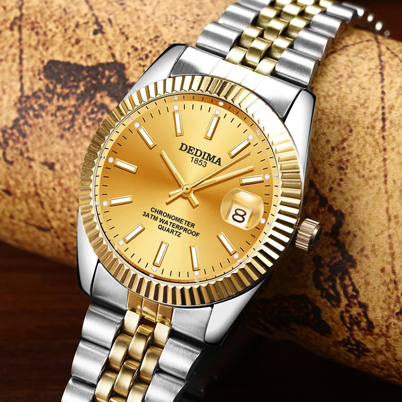 EDELSTAHL "HANDLO" UHR - ICERAIN JEWELRY
