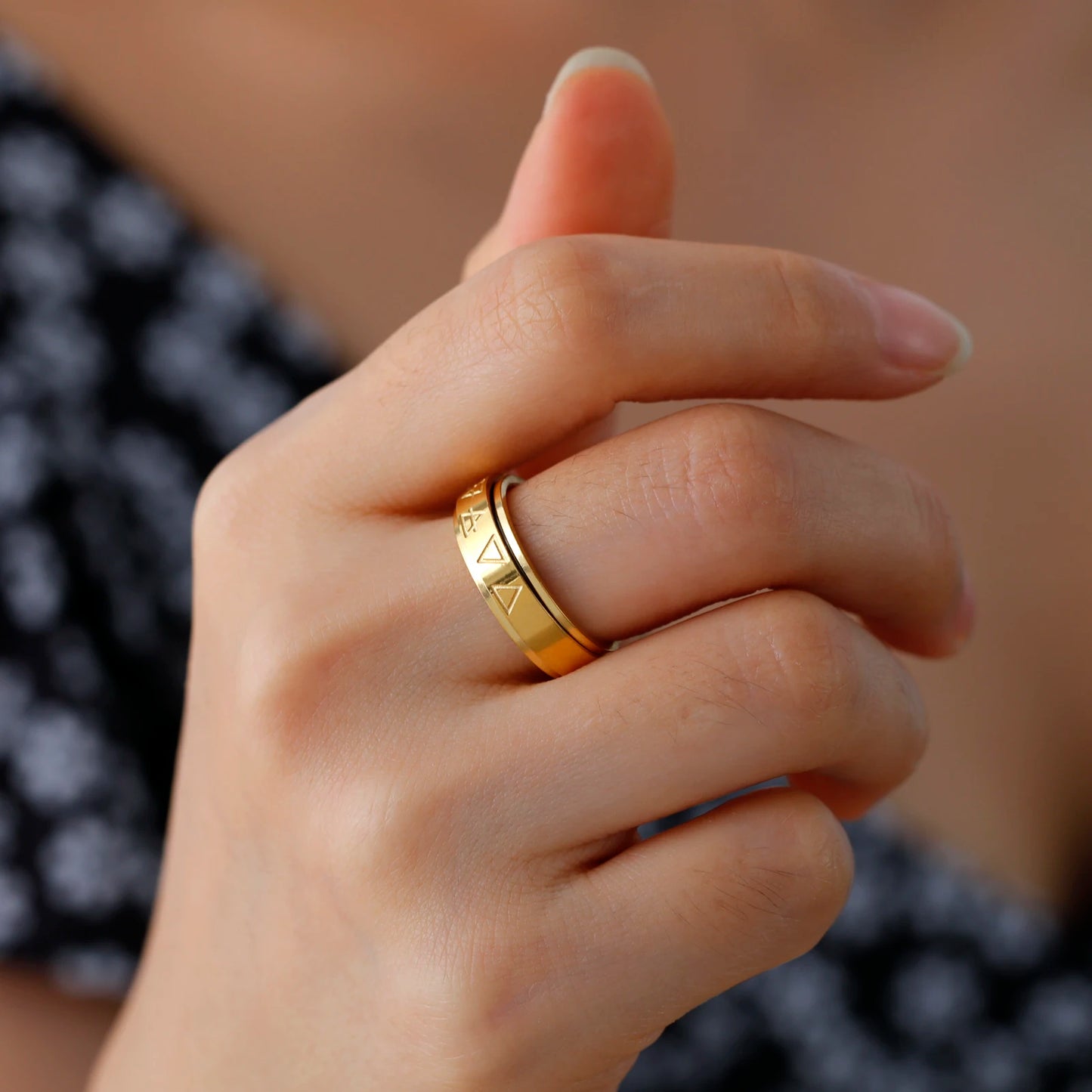 EDELSTAHL "WERLIN" RING - ICERAIN JEWELRY