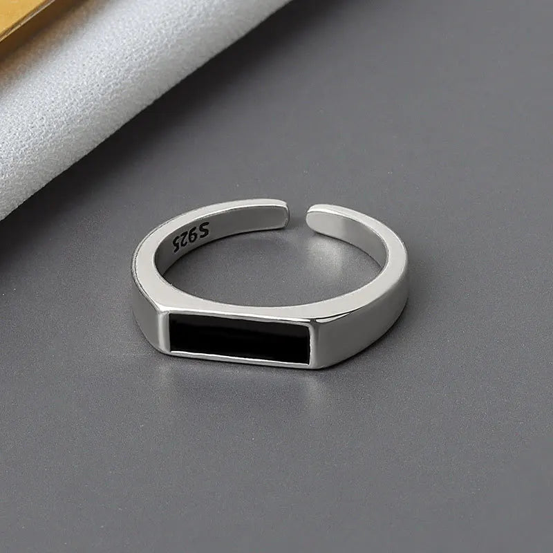 925S SILVER "FLIX" RING - ICERAIN JEWELRY