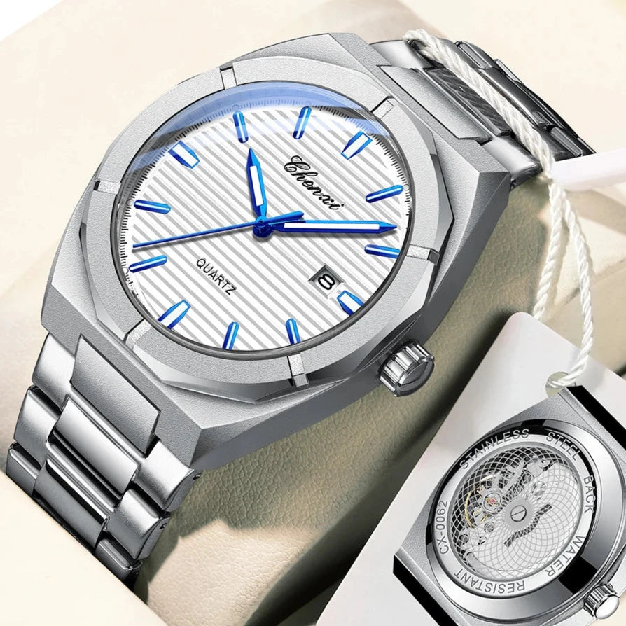 EDELSTAHL "ECLIPSE" UHR - ICERAIN JEWELRY