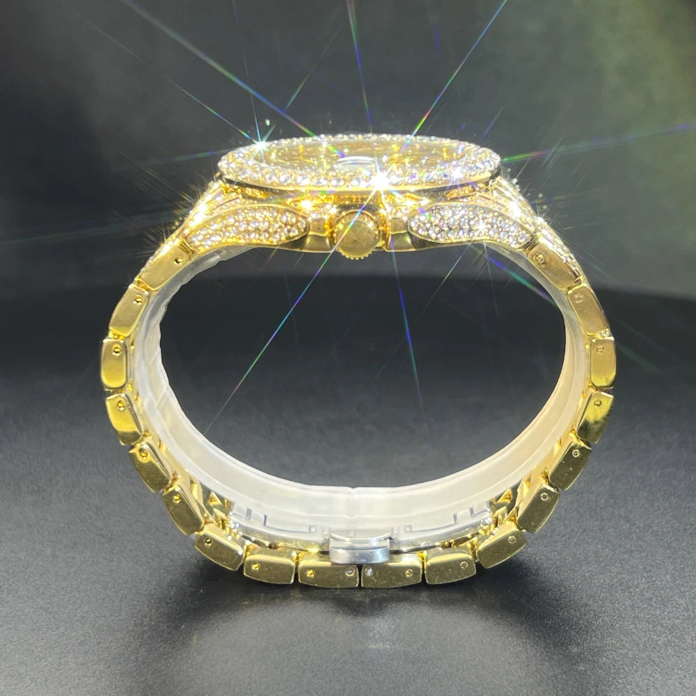 ICED OUT "SEIONARO" UHR - ICERAIN JEWELRY