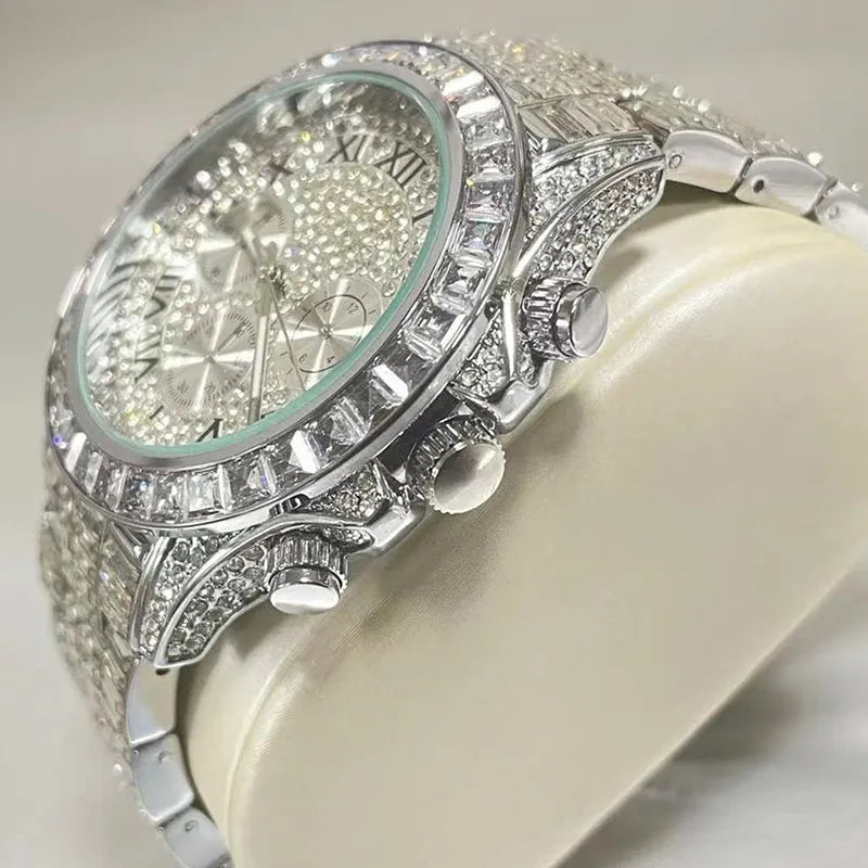ICED OUT "ROMA" UHR - ICERAIN JEWELRY