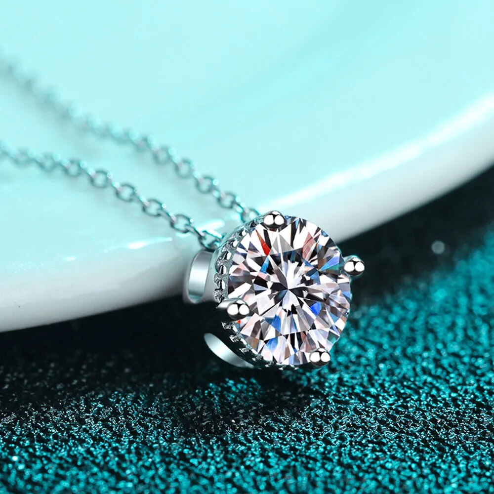 ICED OUT MOISSANITE "PERLA" WEISSGOLD 925S SILVER KETTE - ICERAIN JEWELRY