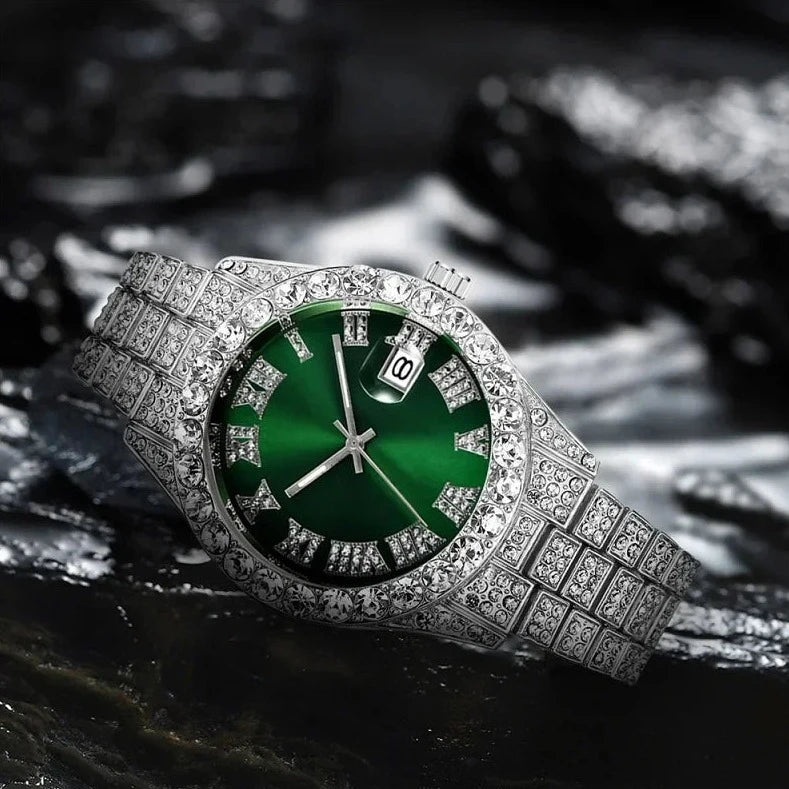 ICED OUT "FRATELLO" UHR - ICERAIN JEWELRY