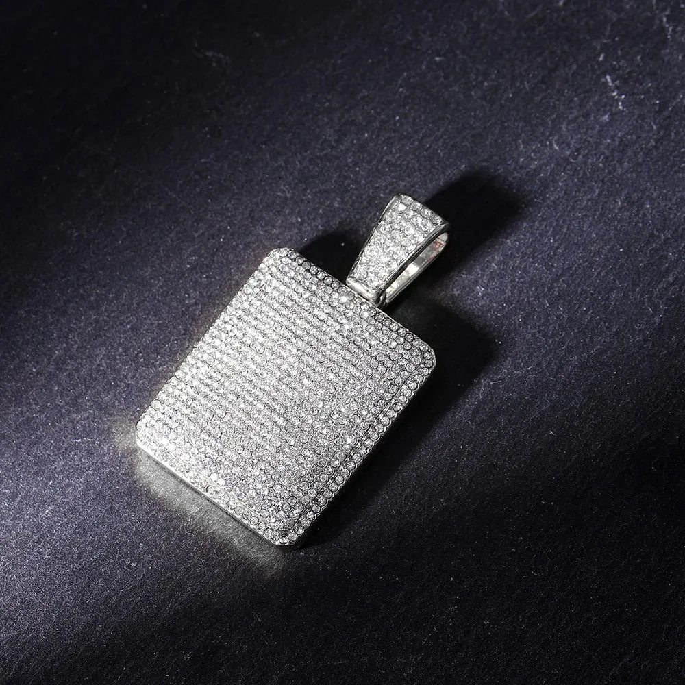 ICED OUT "SQUARE" KETTE - ICERAIN JEWELRY