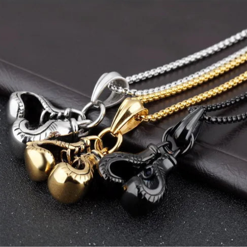 EDELSTAHL "BOXING GLOVE" KETTE - ICERAIN JEWELRY