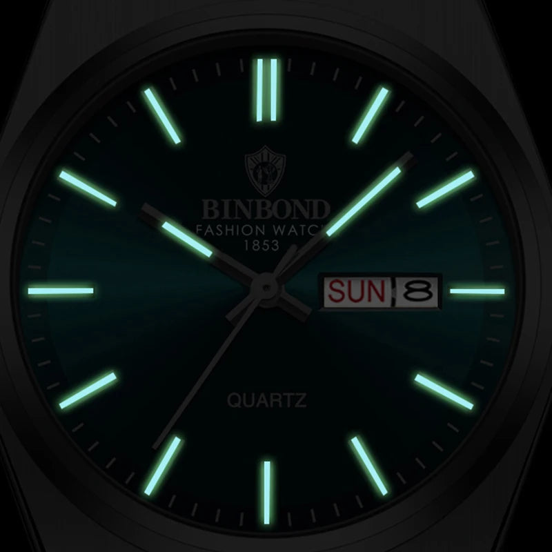 EDELSTAHL "CALENDRO" UHR - ICERAIN JEWELRY
