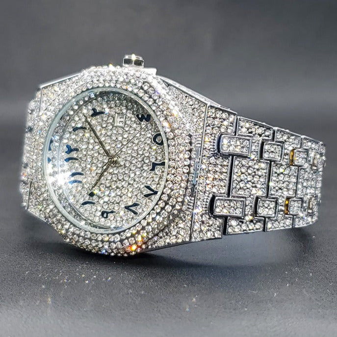 ICED OUT "ARABIC V2" UHR - ICERAIN JEWELRY