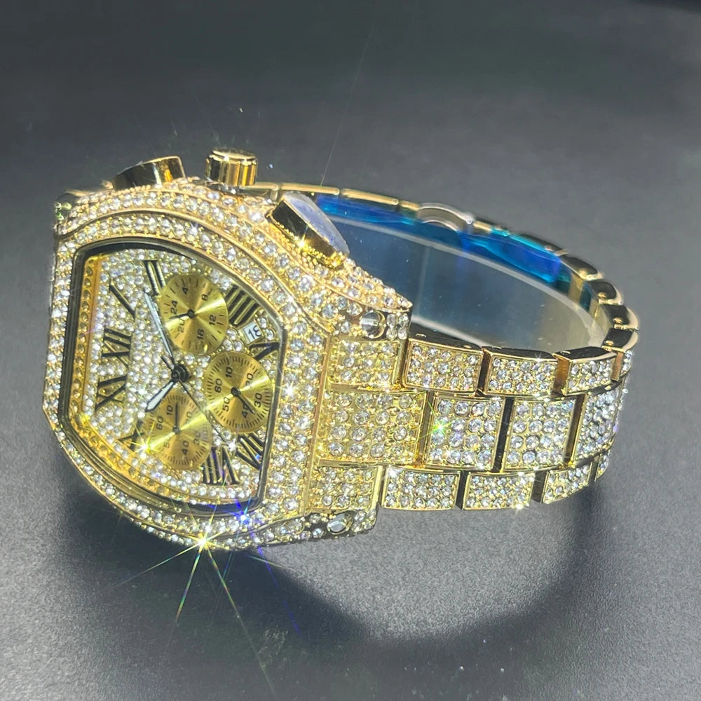 ICED OUT "FIERO" UHR - ICERAIN JEWELRY
