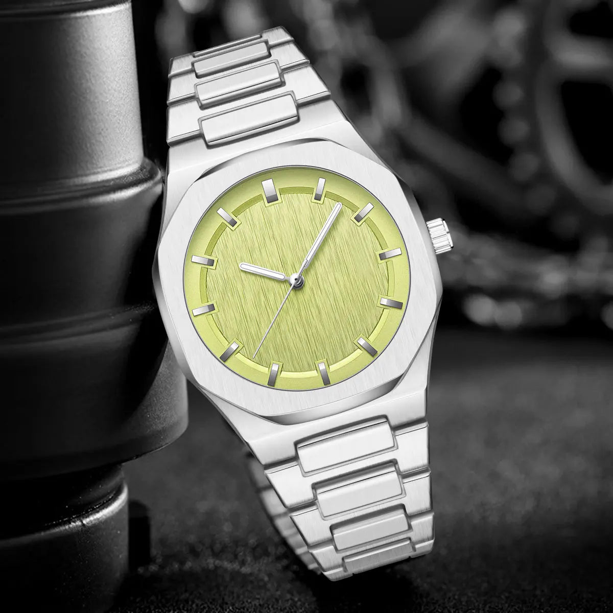 EDELSTAHL "HOMBRERO" UHR - ICERAIN JEWELRY