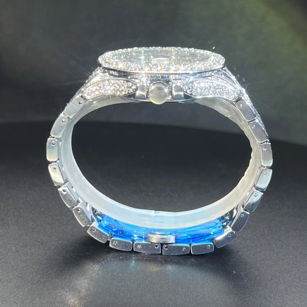 ICED OUT "SEIONARO" UHR - ICERAIN JEWELRY