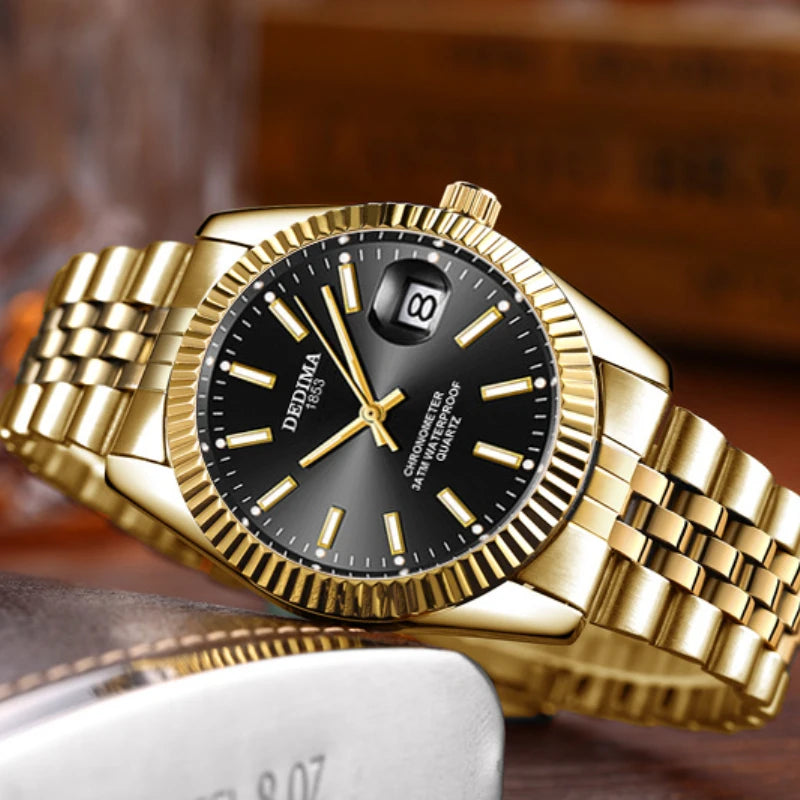 EDELSTAHL "HANDLO" UHR - ICERAIN JEWELRY