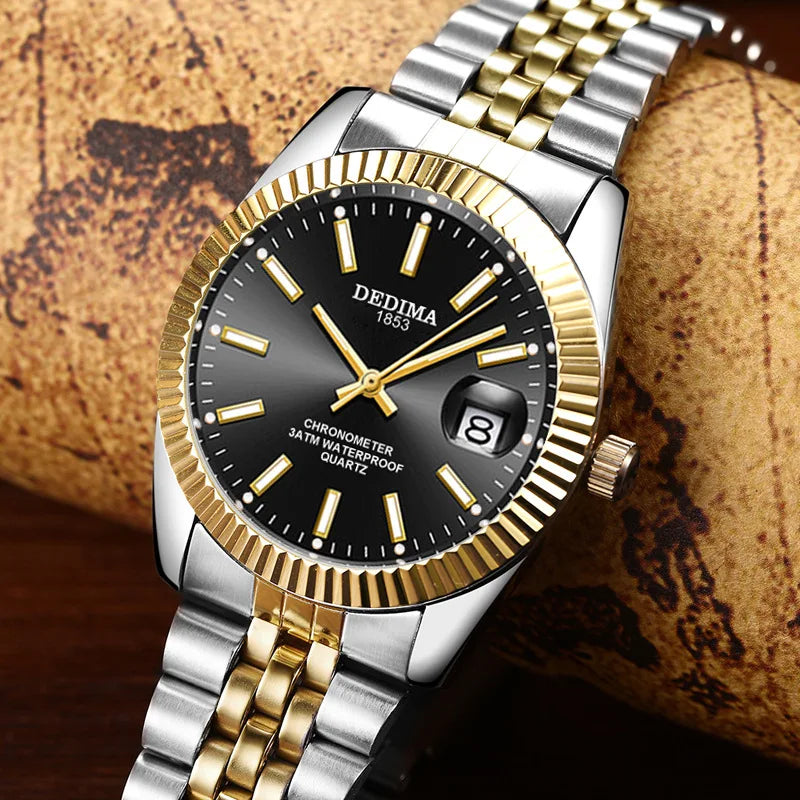 EDELSTAHL "HANDLO" UHR - ICERAIN JEWELRY