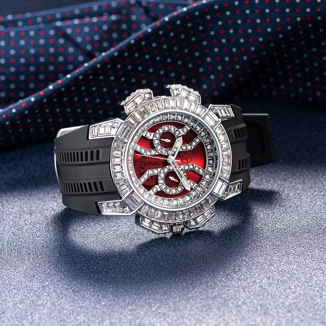 ICED OUT "SUNSTAR" UHR - ICERAIN JEWELRY