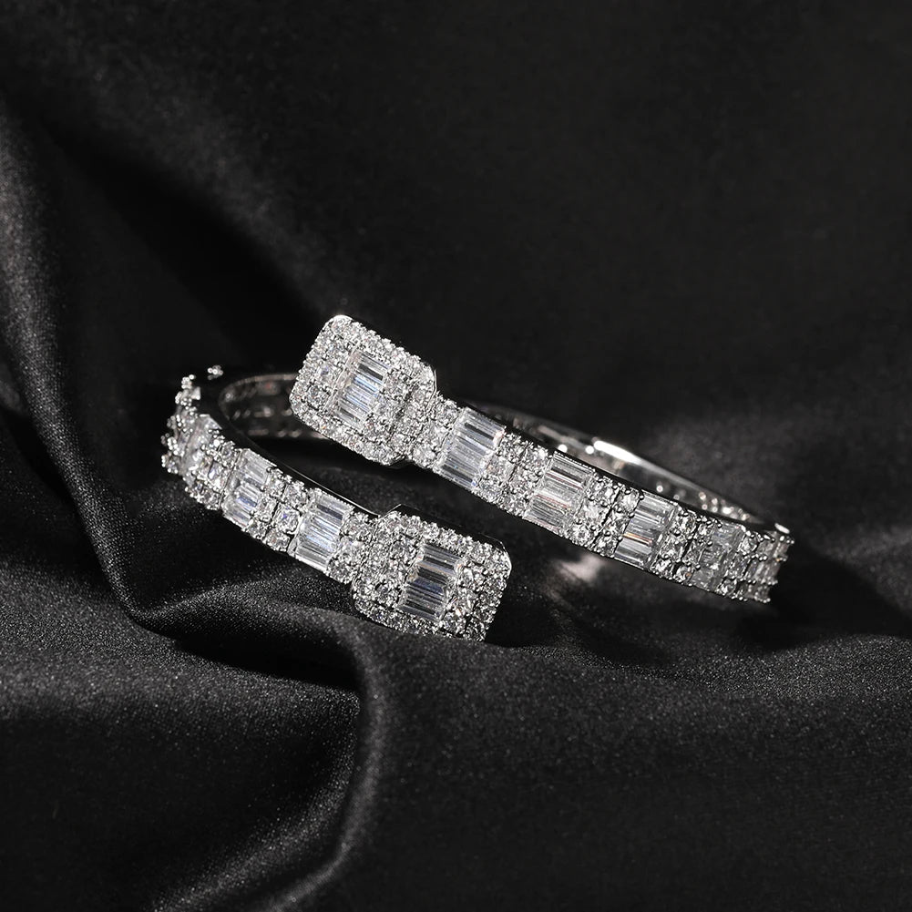 ICED OUT "SQUARE" ARMREIF - ICERAIN JEWELRY