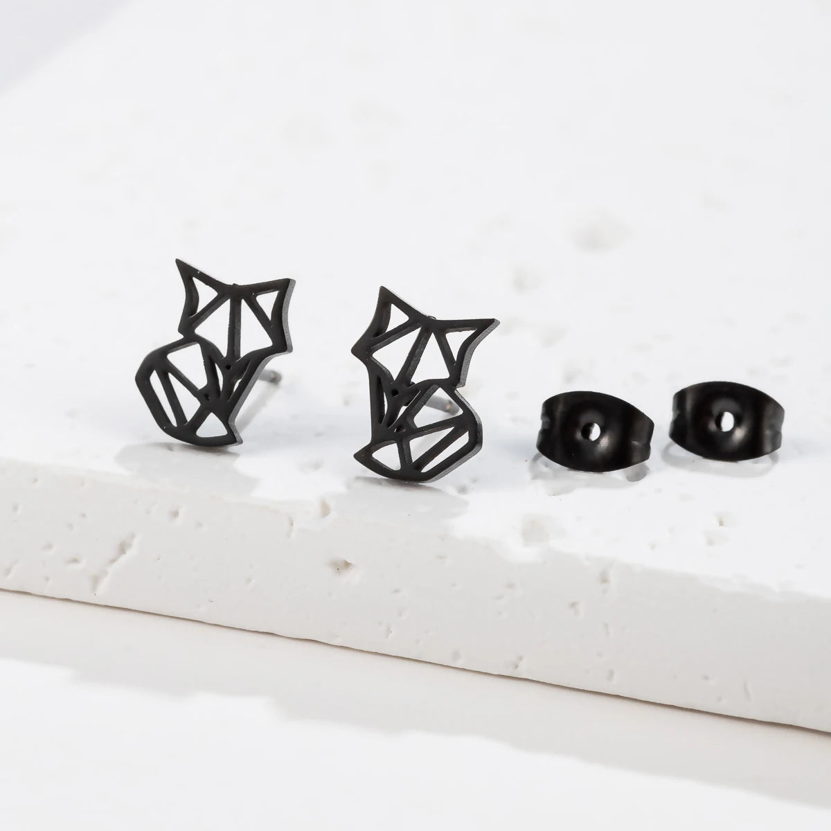 EDELSTAHL "FOX" OHRRINGE - ICERAIN JEWELRY