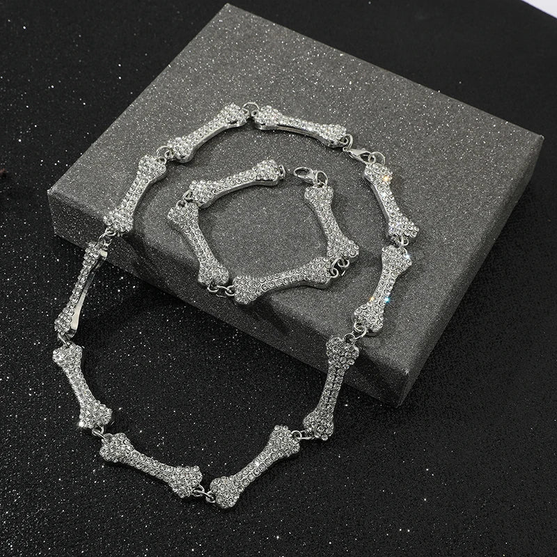ICED OUT "BONES" ARMBAND - ICERAIN JEWELRY