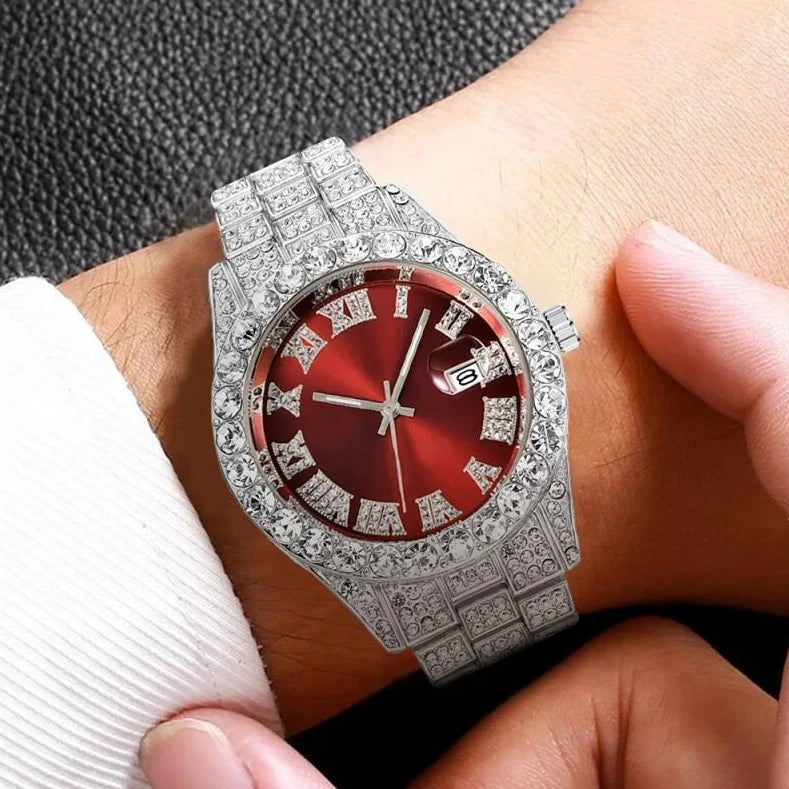 ICED OUT "FRATELLO" UHR - ICERAIN JEWELRY