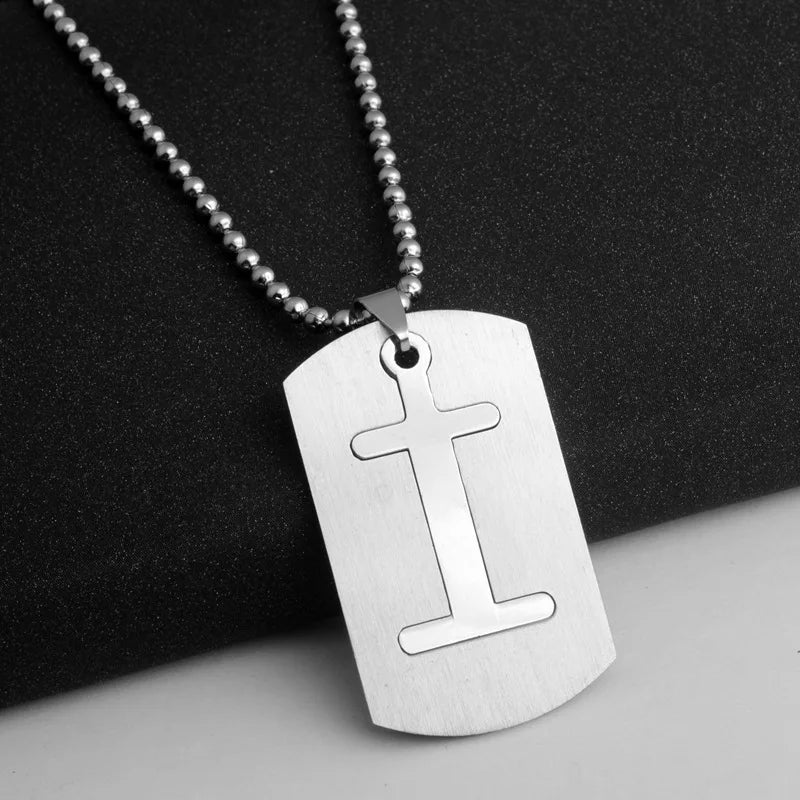 PERSONALISIERTE EDELSTAHL ANFANGSBUCHSTABEN "ULISA" KETTE - ICERAIN JEWELRY