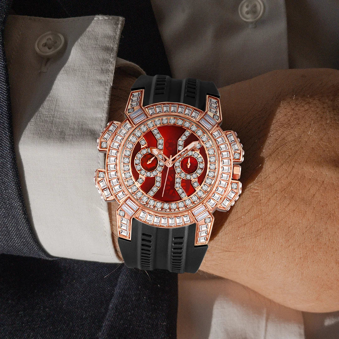 ICED OUT "SUNSTAR" UHR - ICERAIN JEWELRY