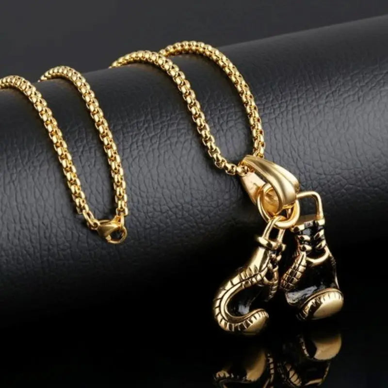 EDELSTAHL "BOXING GLOVE" KETTE - ICERAIN JEWELRY