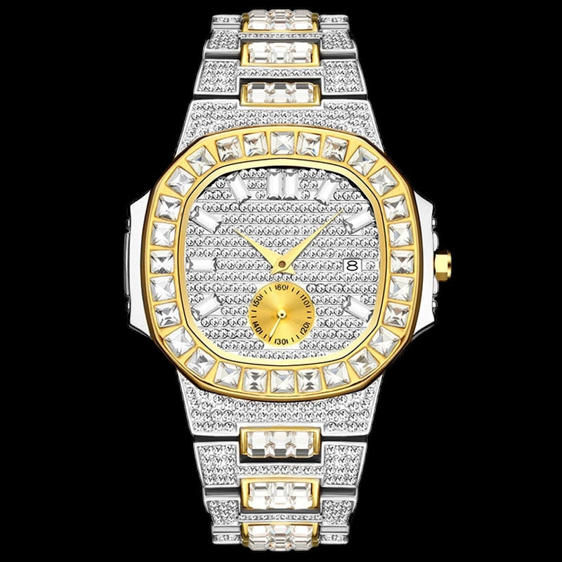 ICED OUT "FRACONO" UHR - ICERAIN JEWELRY