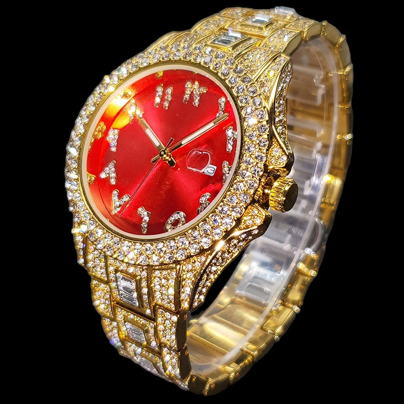ICED OUT "ARABIC" UHR