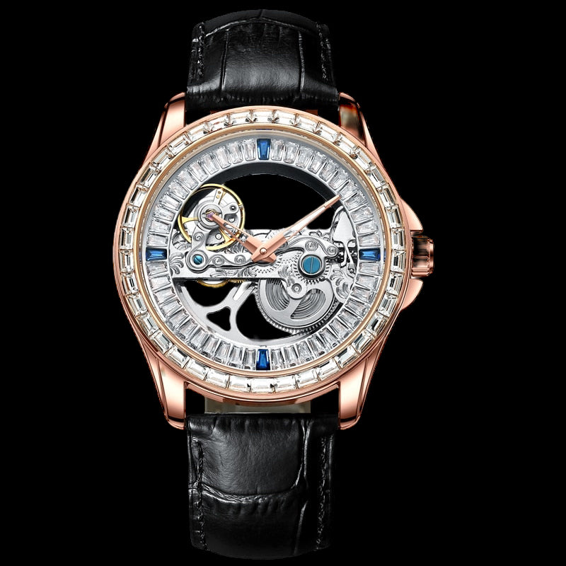 ICED OUT AUTOMATIK "MONTRANACO V2" UHR - ICERAIN JEWELRY