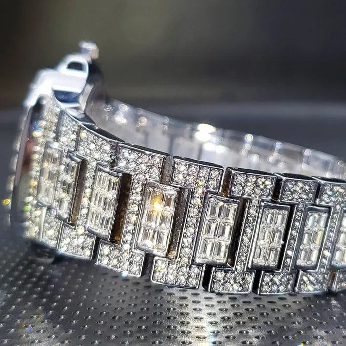 ICED OUT "FRACONO" UHR - ICERAIN JEWELRY