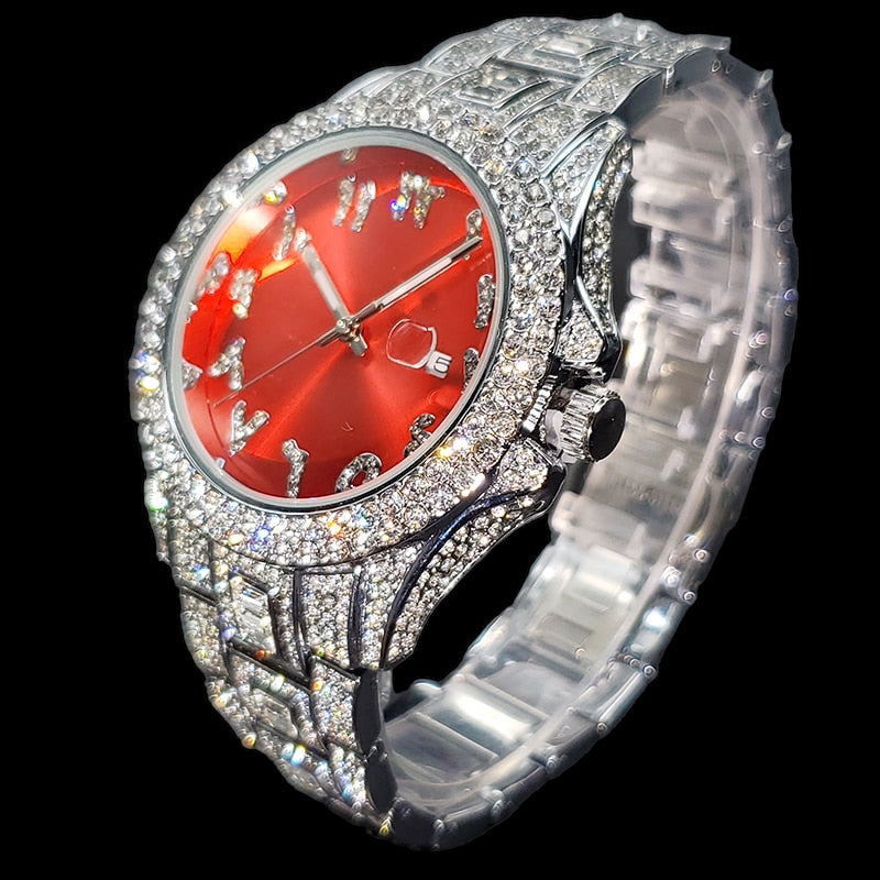 ICED OUT "ARABIC" UHR