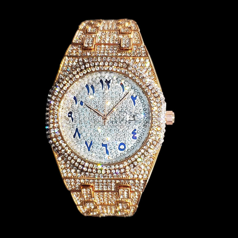 ICED OUT "ARABIC V2" UHR - ICERAIN JEWELRY