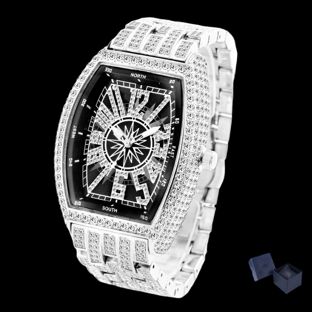 ICED OUT "GAMBA" UHR - ICERAIN JEWELRY