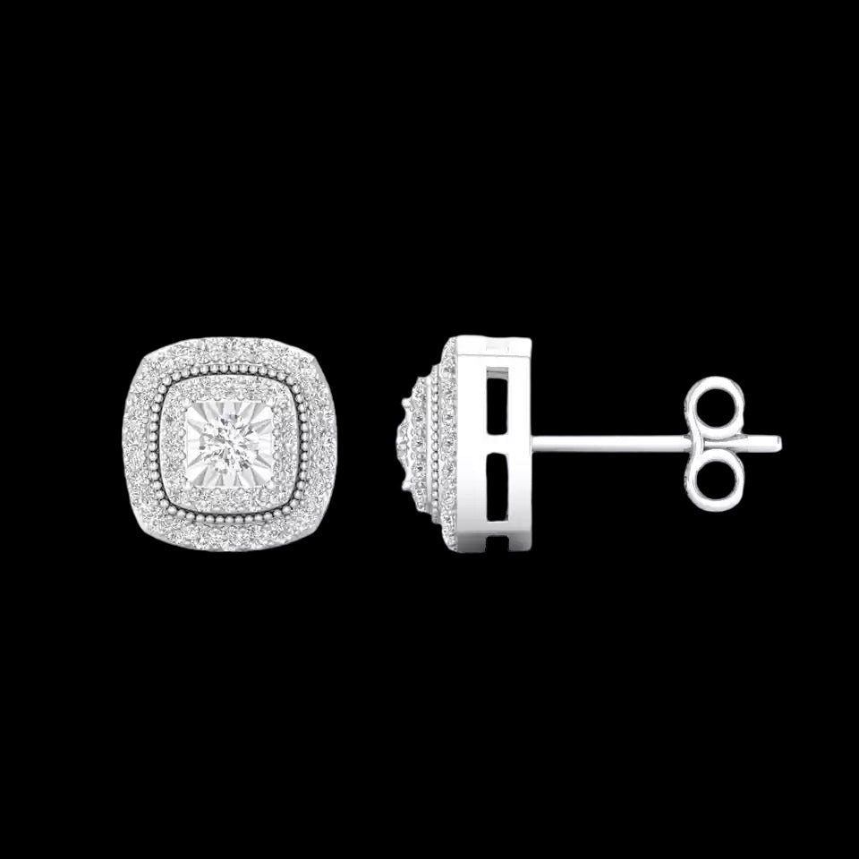 ICED OUT "PHANTASIA" OHRRINGE - ICERAIN JEWELRY