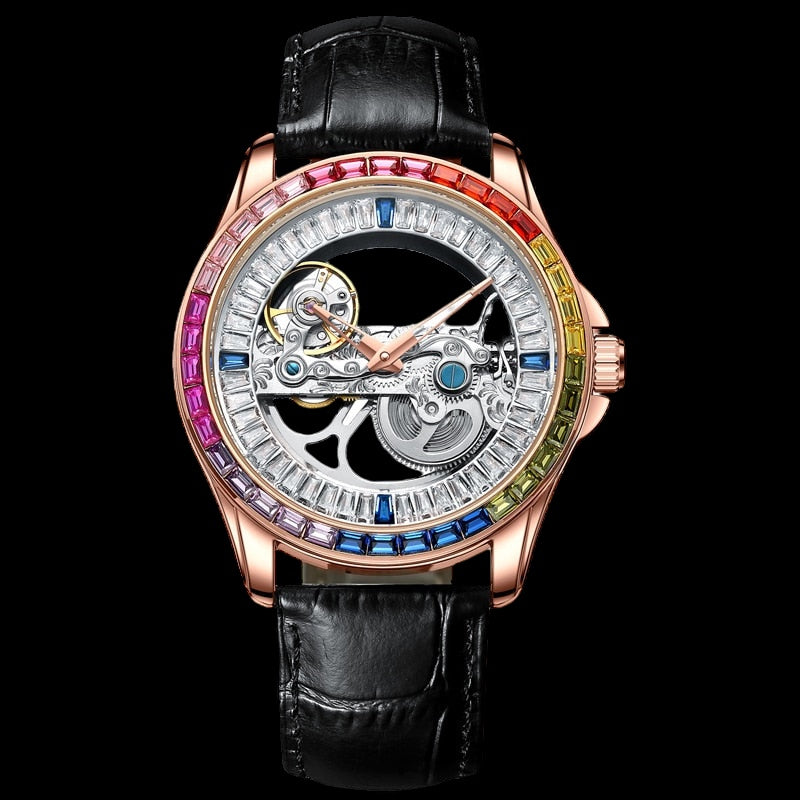 ICED OUT AUTOMATIK "MONTRANACO" UHR - ICERAIN JEWELRY