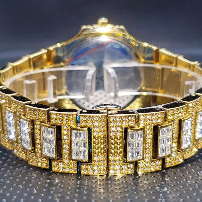 ICED OUT "FRACONO" UHR - ICERAIN JEWELRY