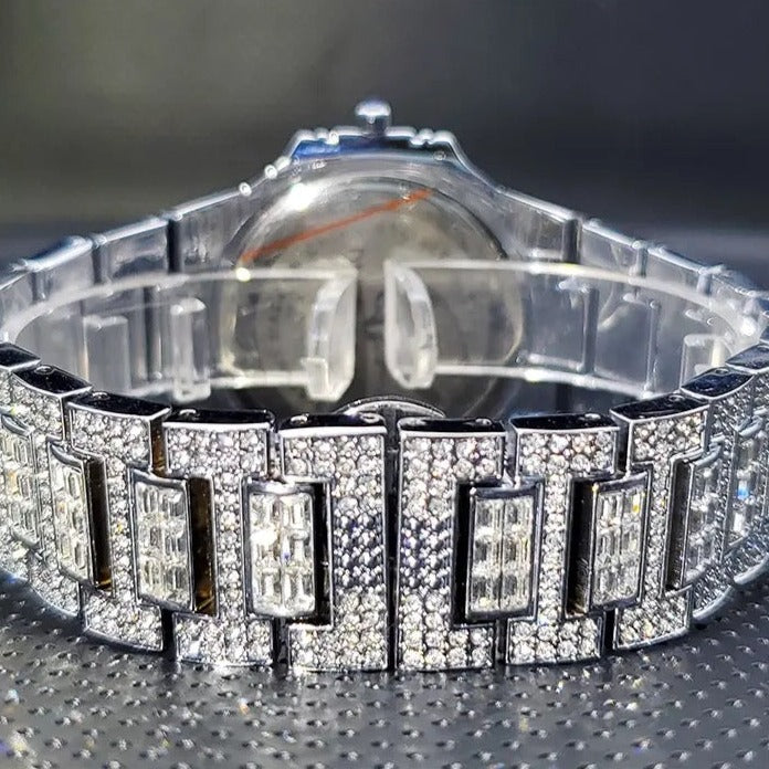 ICED OUT "FRACONO" UHR - ICERAIN JEWELRY